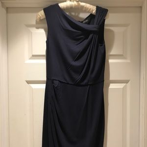 Ann Taylor Twist Shoulder Dress Size 0